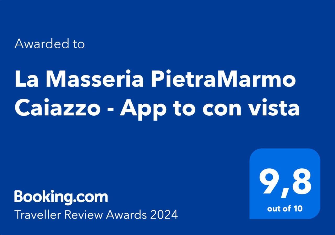 La Masseria Pietramarmo Caiazzo - App To Con Vista Экстерьер фото